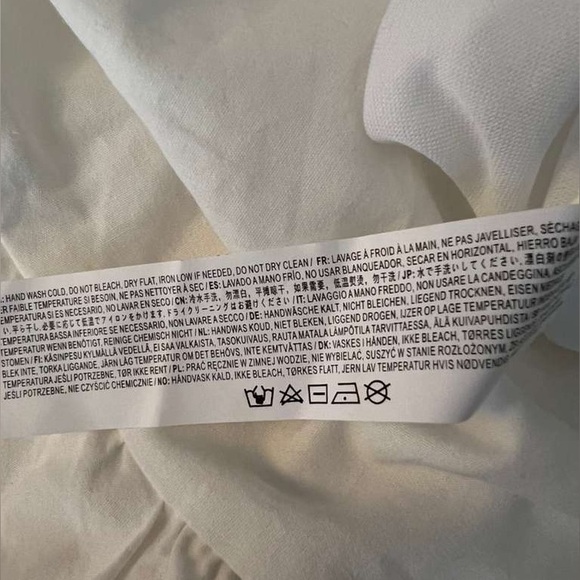 Anthropologie Moon River Tiered Eyelet Midi Dress Sz L - Picture 6 of 7